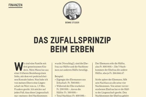 Beitrag im Magazin 50plus (Ausgabe 4/2025)