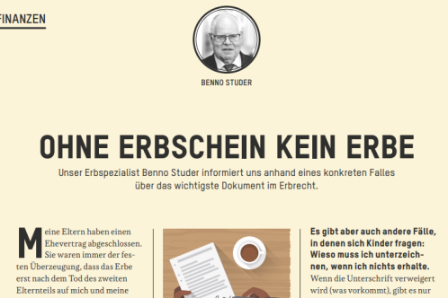 Beitrag im Magazin 50plus (Ausgabe 3/2025)